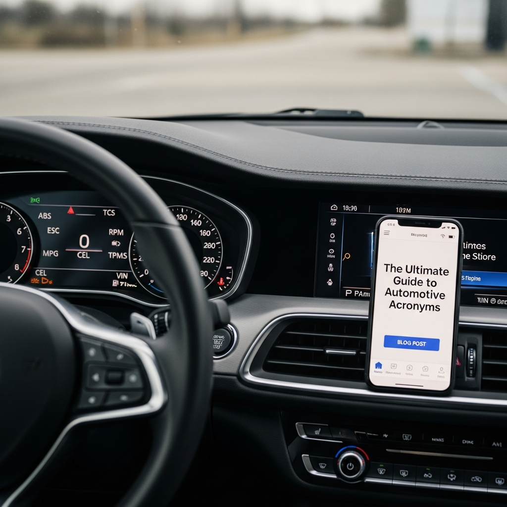 Car Acronyms Decoded: Your Guide to ABS, VIN, and MPG