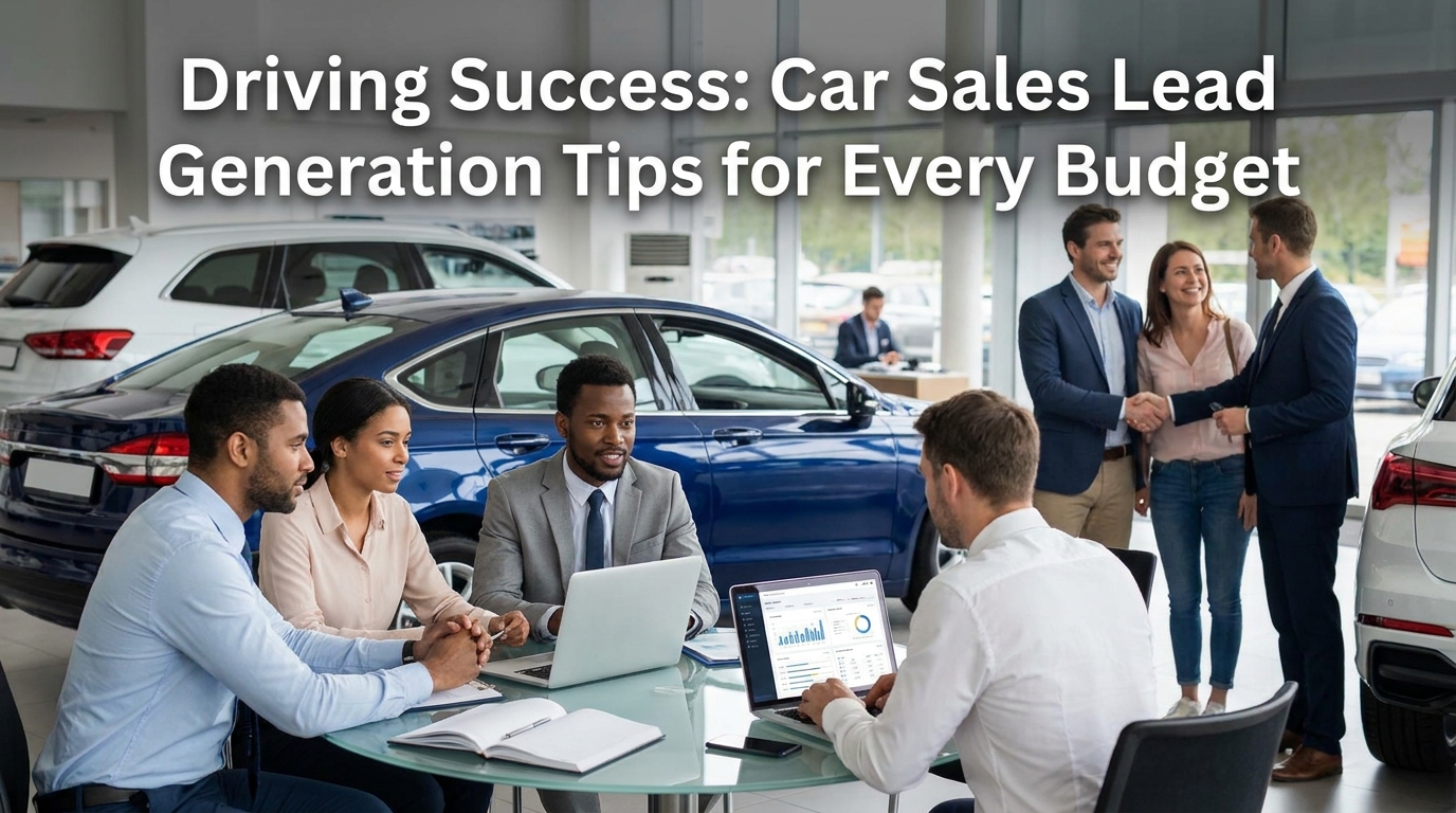Car Dealership Lead Gen Tips for Every Budget