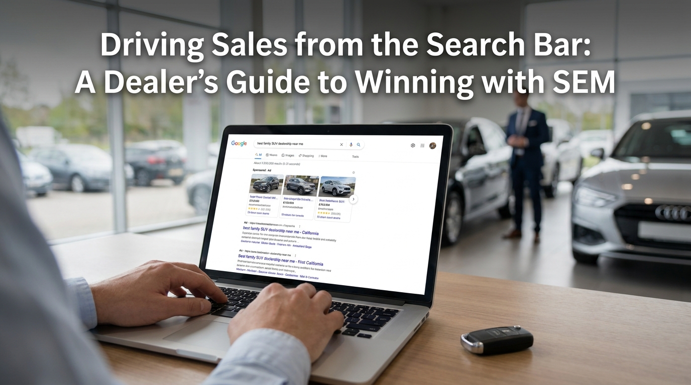 Car Dealer SEM: Your Guide to More Sales and Leads